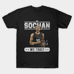 Jeremy Sochan San Antonio Trust T-Shirt